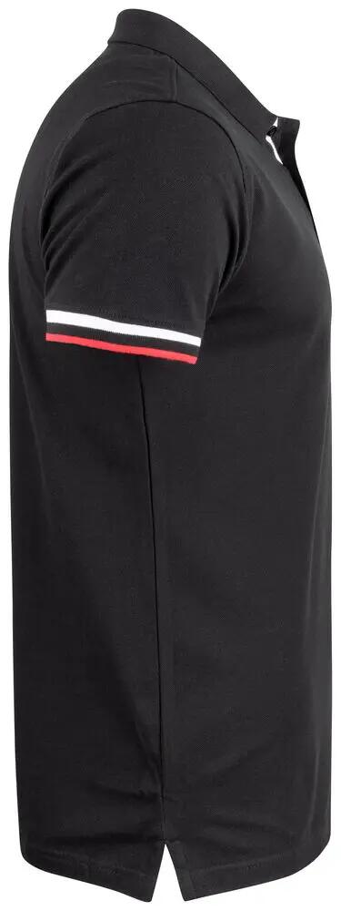 clique Polo Newton 100% algodón peinado – negro 4/4
