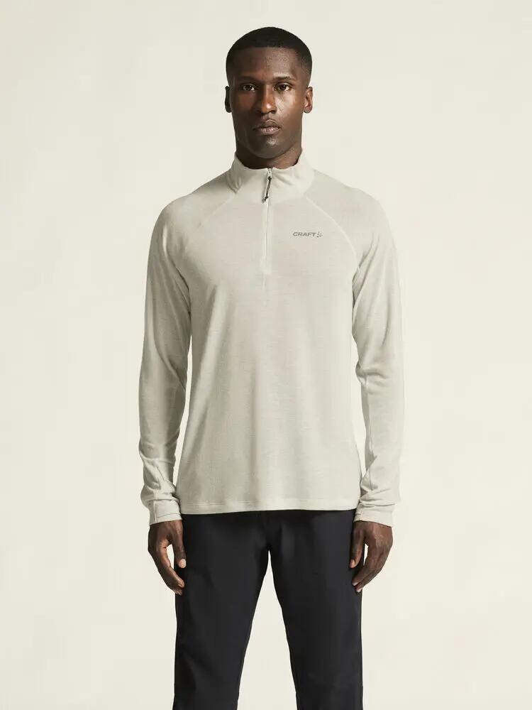 craft Wool LS Tee M — Maglia manica lunga in lana merino e poliestere riciclato 7/7