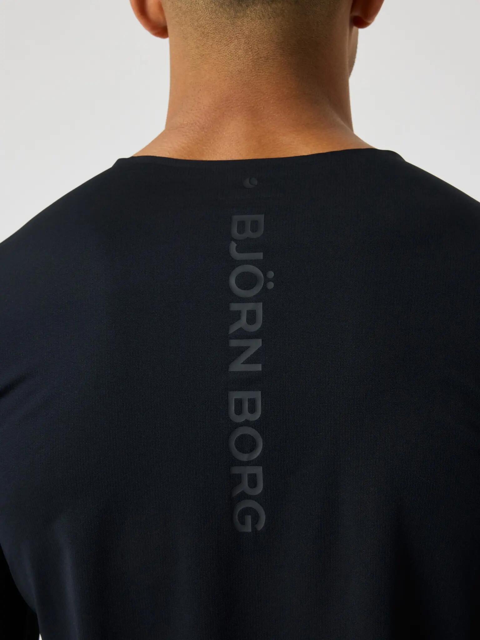 bjorn_borg BORG FEATHER MAGLIA A MANICHE LUNGHE in poliestere riciclato 4/5