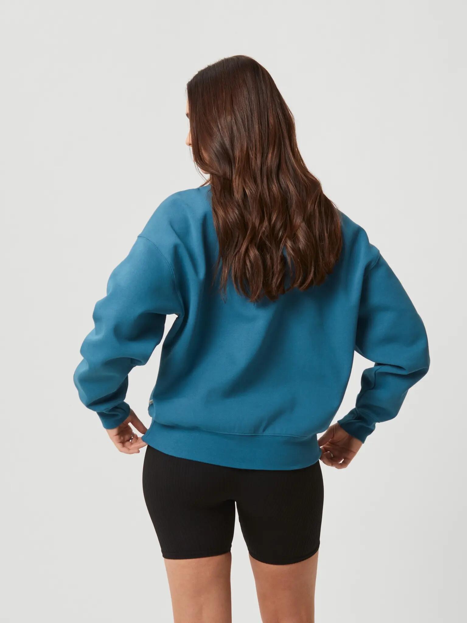 bjorn_borg STUDIO OVERSIZED CREW in MALLARD BLUE da donna 2/5