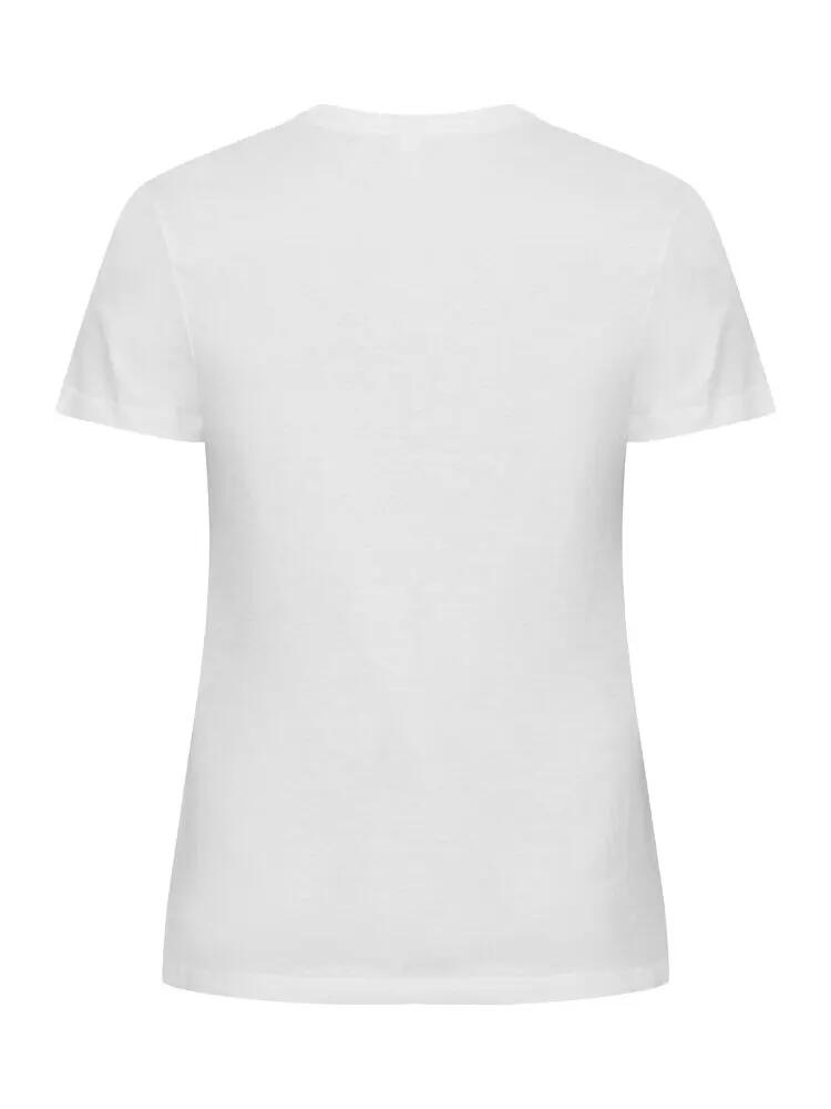 clique Basic-T Women – T-shirt feminina ajustada em algodão 2/5