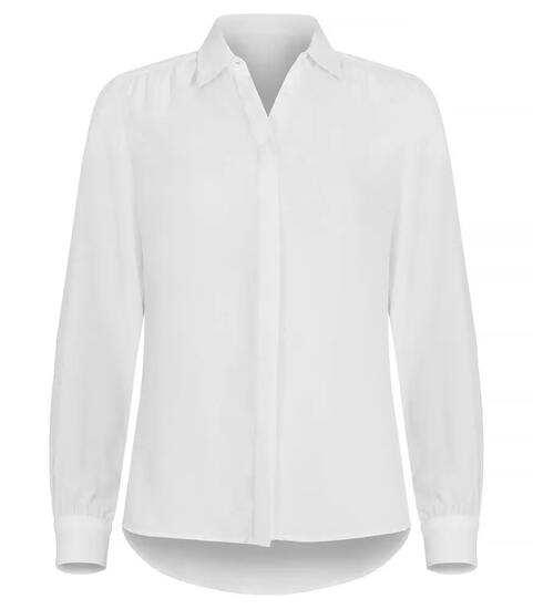 clique blouse Libby en polyester léger blanc