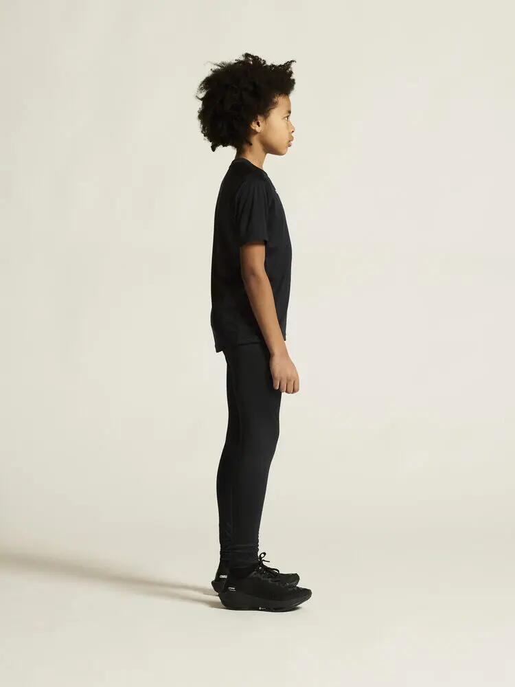 craft Rush 2.0 SS Tee Jr — t‑tshirt de treino leve em poliéster reciclado – 3/7