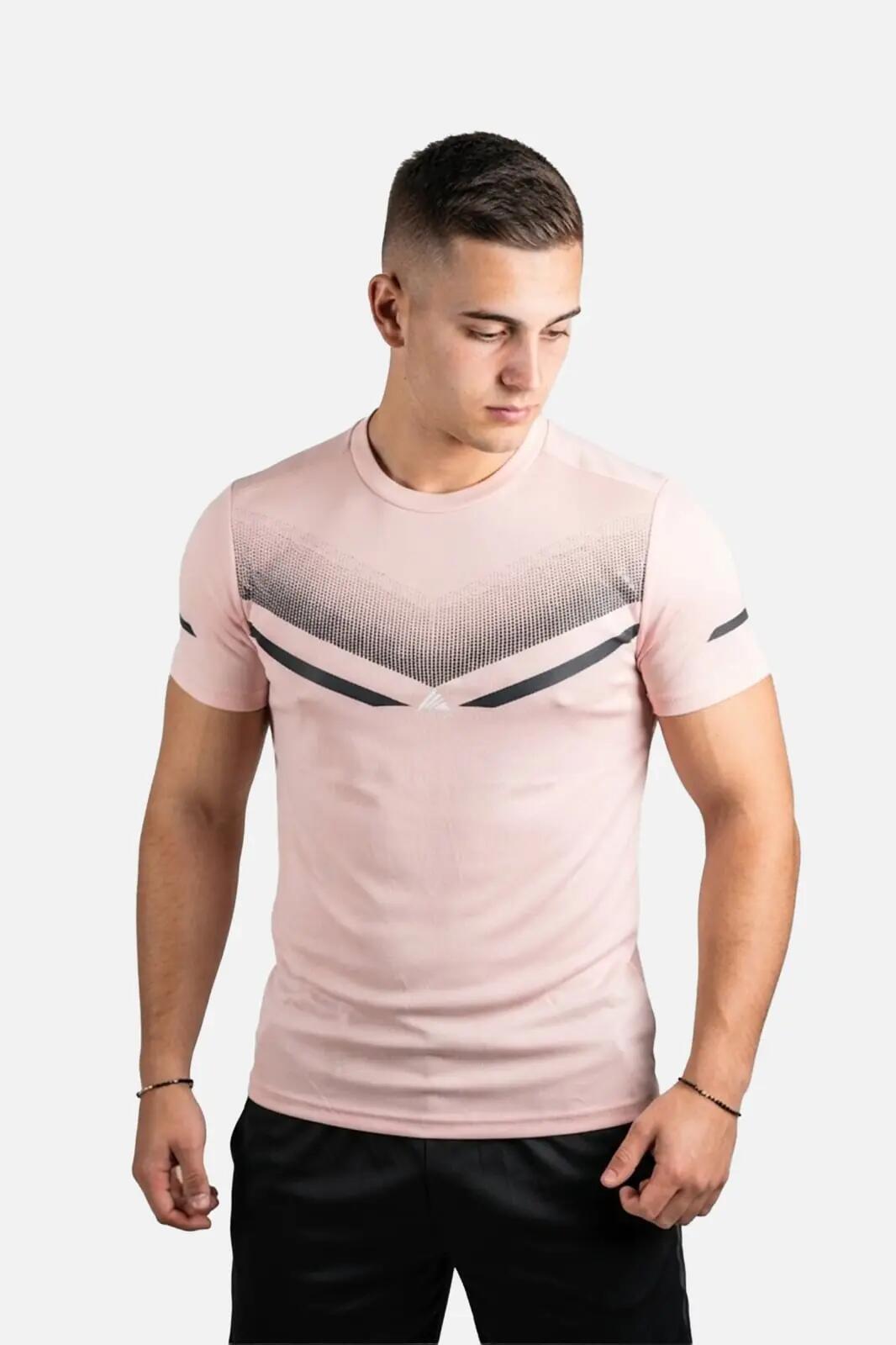 Tricou FITSKIN Eclipse Elite Rose Quartz