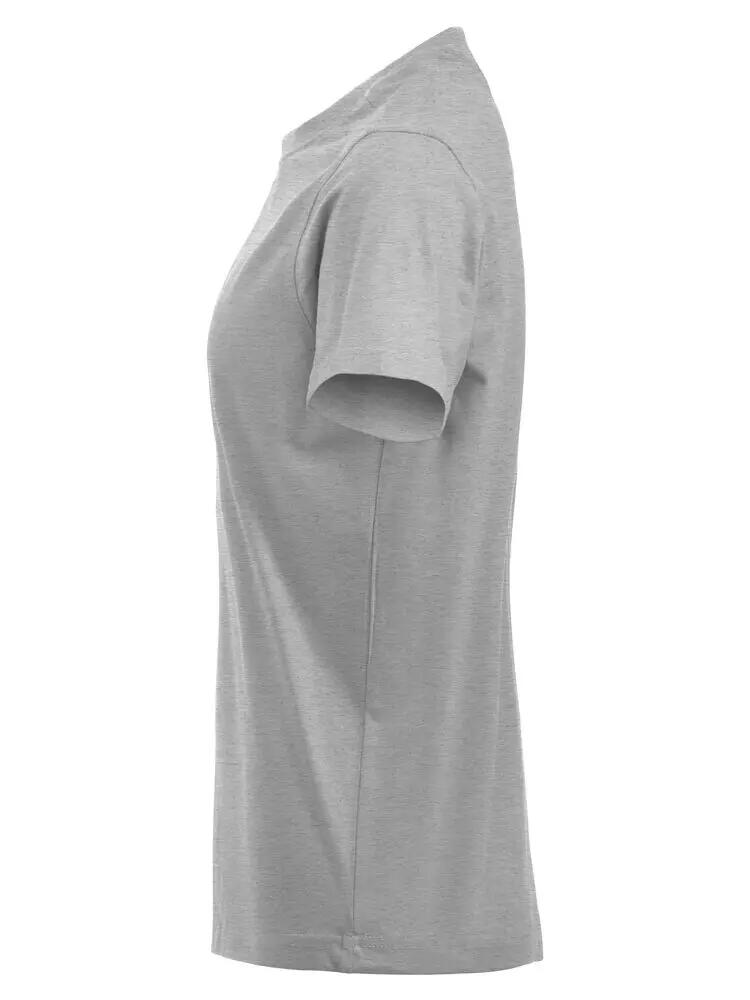 clique Premium-T Women – T-shirt met ronde hals in single jersey, 100% katoen 3/4