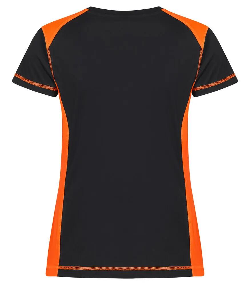 clique Ambition-T Women T-shirt - Alta visibilità Visib Orange 3/4