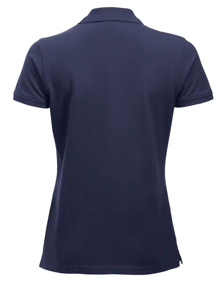 clique Classic Marion S/S polo donna in cotone, vestibilità moderna – dark navy 2/4