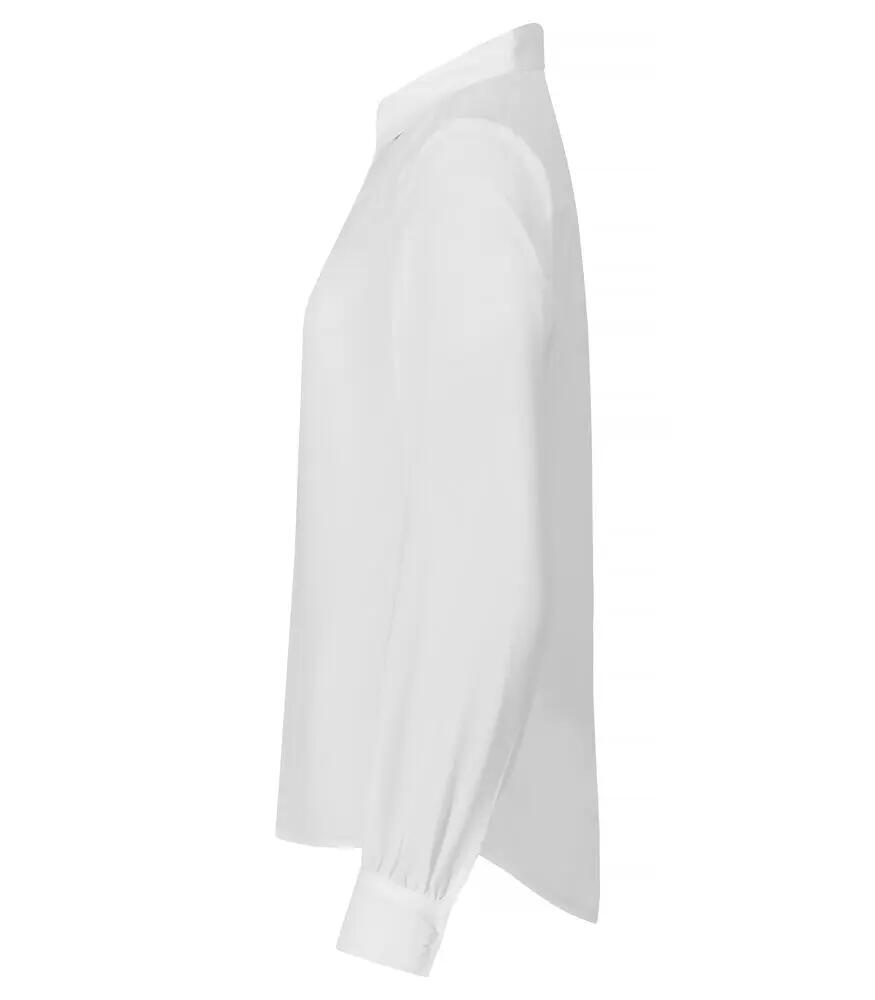 clique blouse Libby en polyester léger blanc 3/4