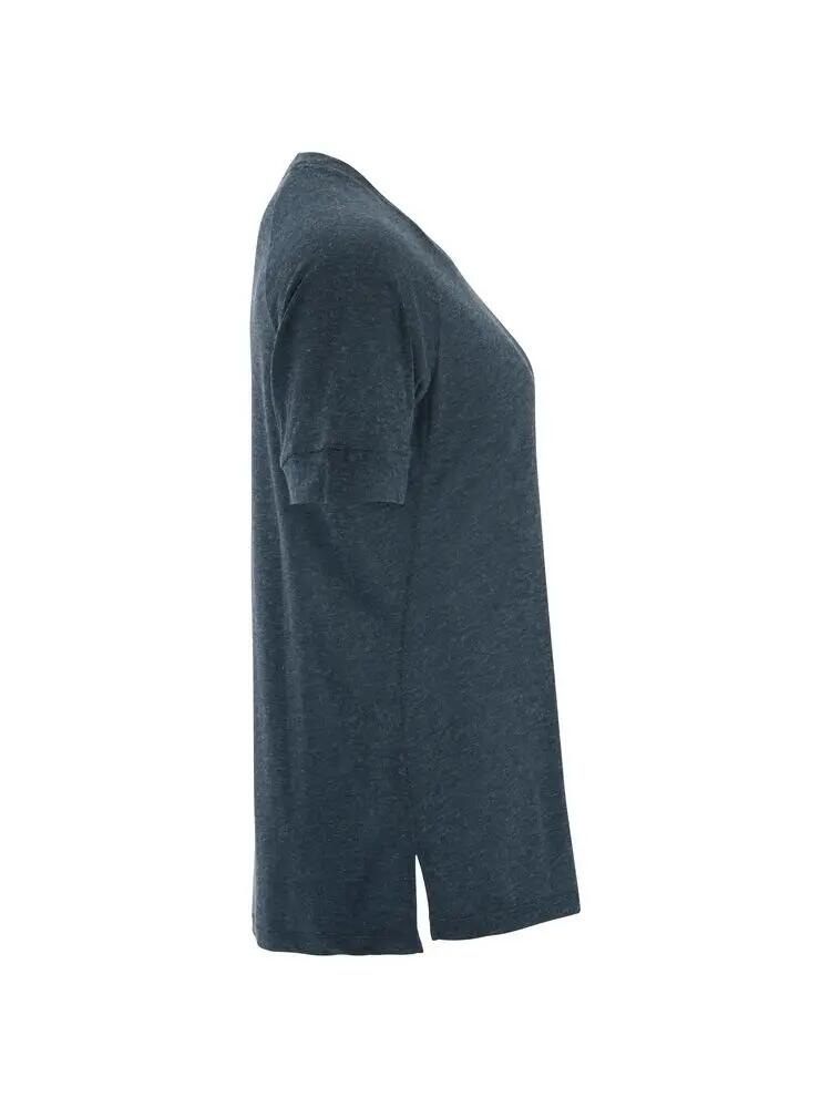 craft Wool SS Tee W – T-shirt manga curta em poliéster reciclado e lã 3/7