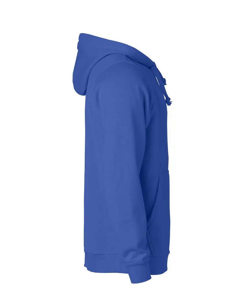 clique Basic Hoody unissexo em tecido estabilizado 4/4