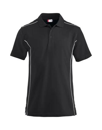 clique Polo New Conway en coton 100% noir, grand format (4XL) – black