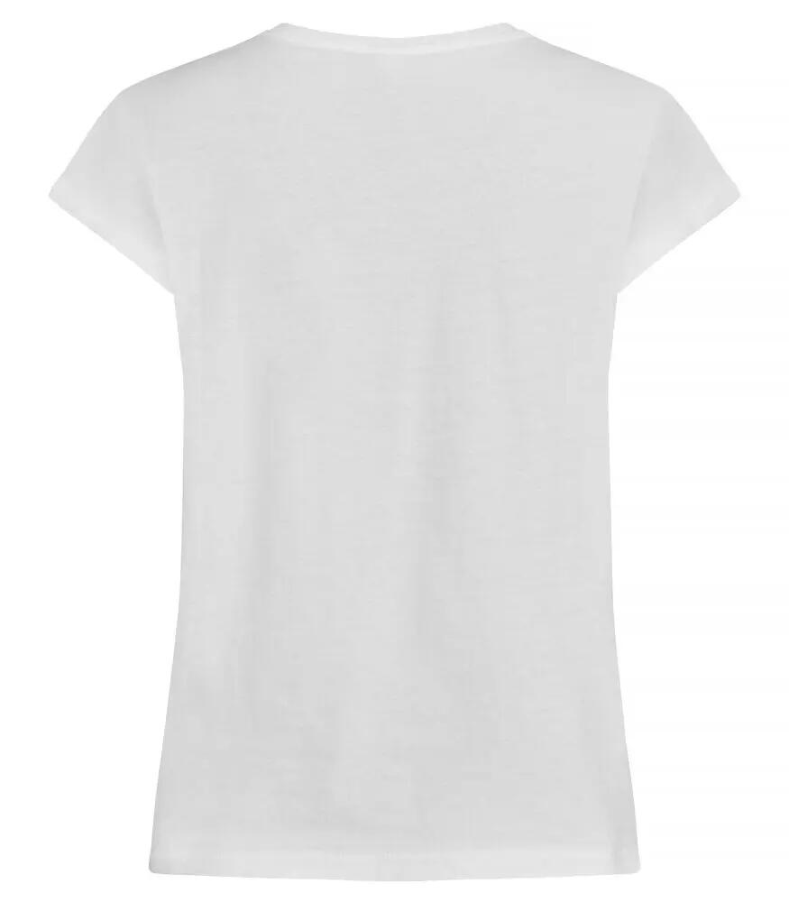 clique T-shirt Fashion Top Women en coton, coupe décontractée 2/4