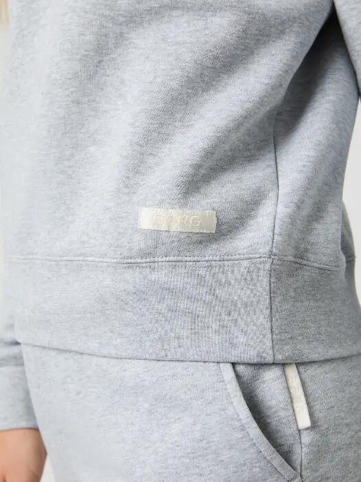 bjorn_borg CENTRE SWEATSHIRT donna LIGHT GREY MELANGE 4/4