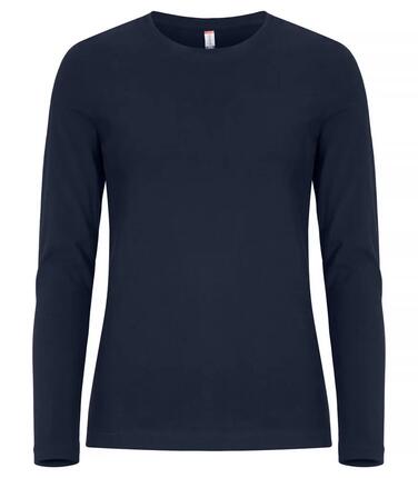 clique Premium Fashion-T L/S Women – premium dames long sleeve T-shirt van