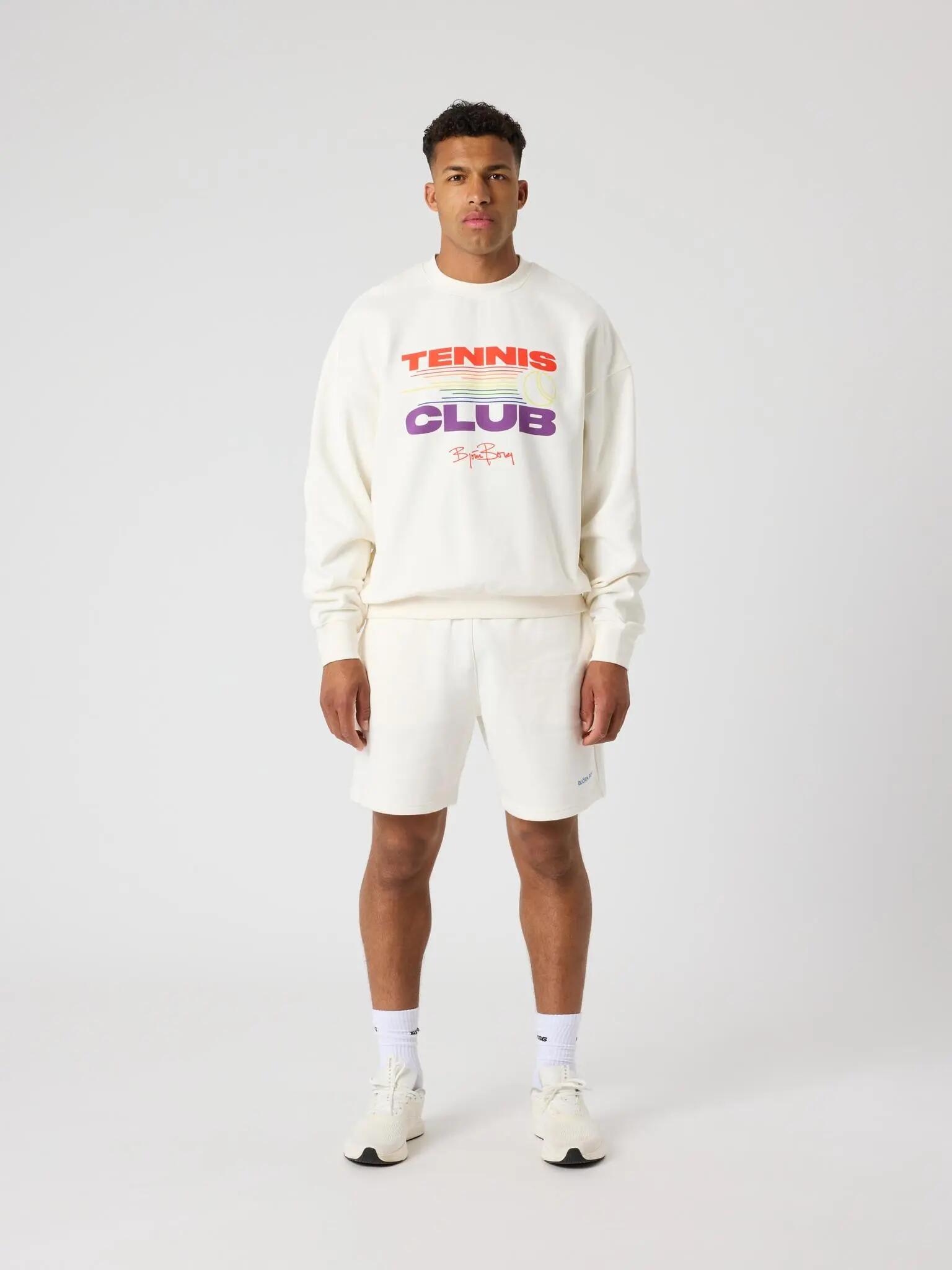 bjorn_borg Felpa BORG OVERSIZED PRIDE in poliestere riciclato 3/4