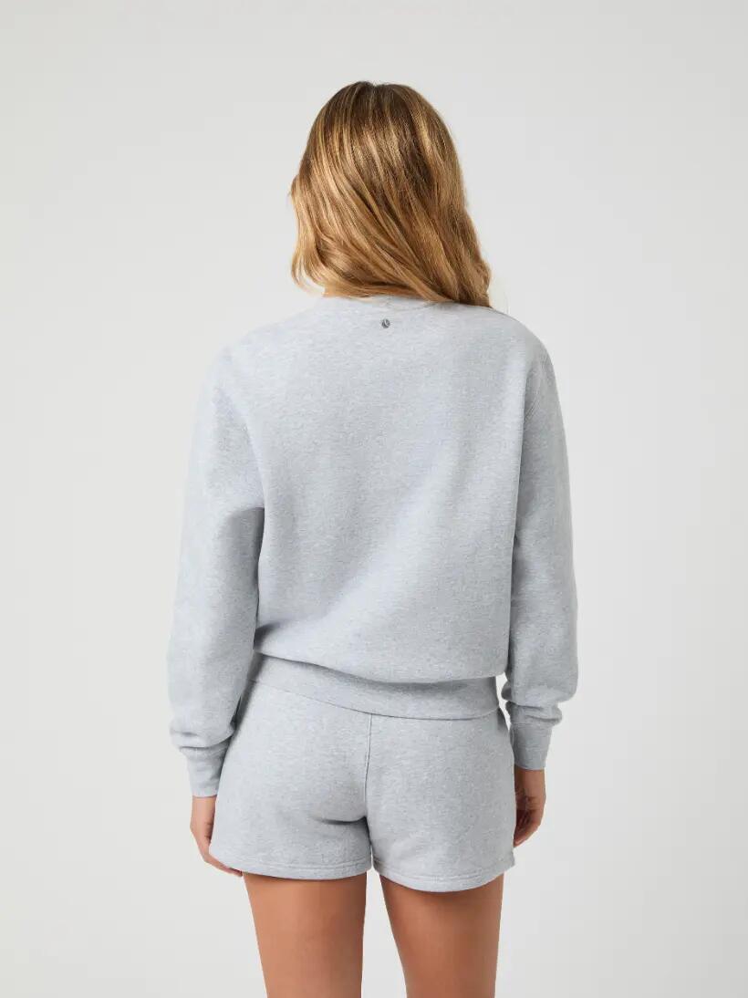 bjorn_borg CENTRE SWEATSHIRT donna LIGHT GREY MELANGE 2/4
