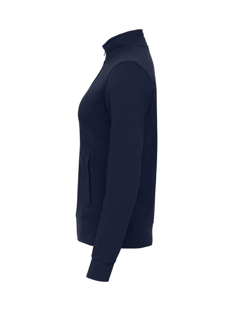 clique Basic Cardigan Women sweatshirt-stof - dark navy 4/4