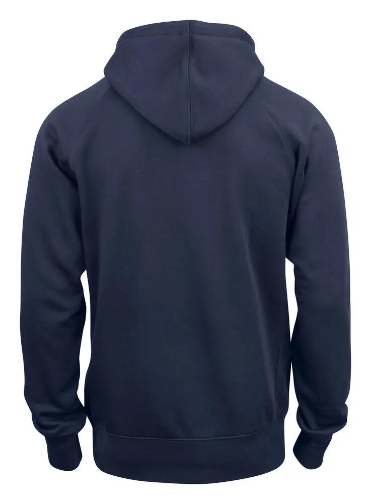 clique Helix Felpa con cappuccio unisex in misto cotone - dark navy 2/4