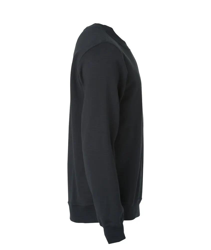 clique Basic Roundneck sudadera cuello redondo unisex negra 3XL 4/4
