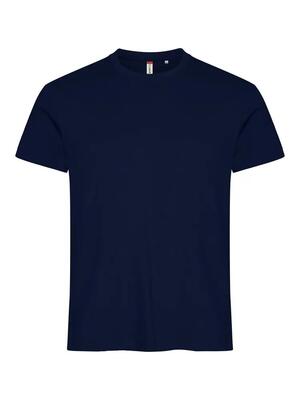Clique basic-t heren t-shirt slim fit katoen – dark navy