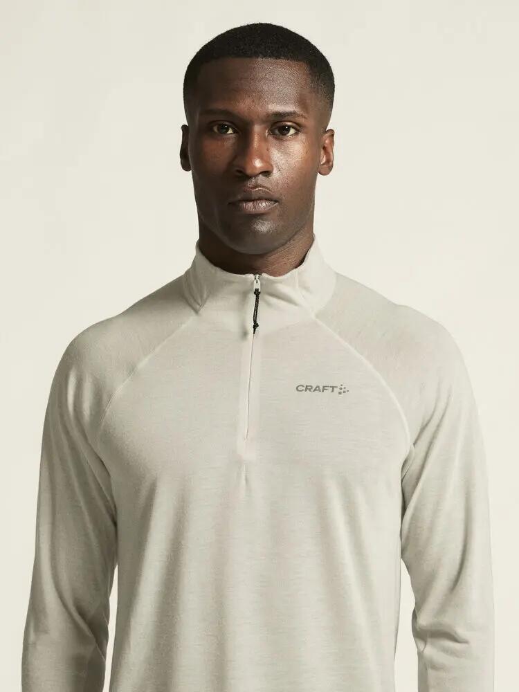craft Wool LS Tee M - Maglia manica lunga in lana merino e poliestere riciclato 6/7