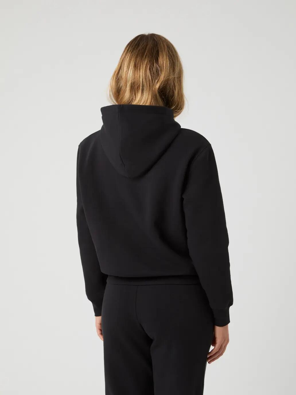 bjorn_borg CENTRE HOODIE — BLACK BEAUTY donna 2/5