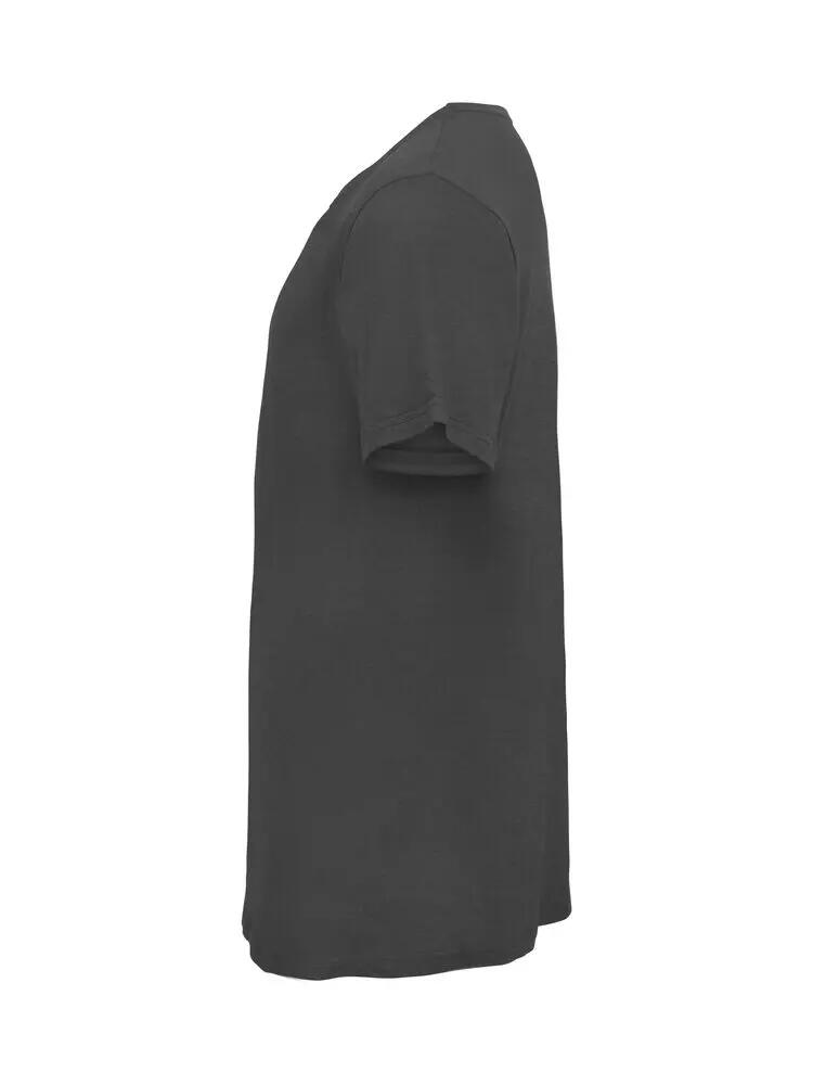 clique Basic-T Loose Fit T-shirt 100% algodão — corte ligeiramente oversize 3/4