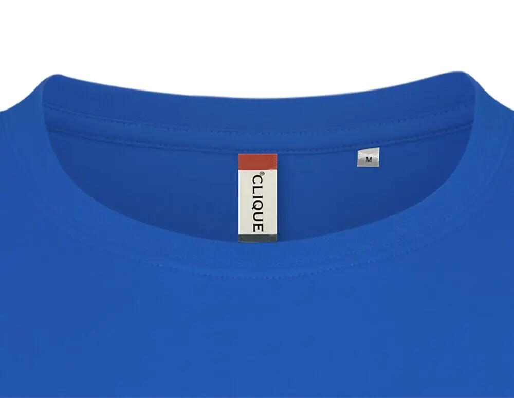 clique Basic-T T-shirt uomo aderente in cotone, royal blue 5/5