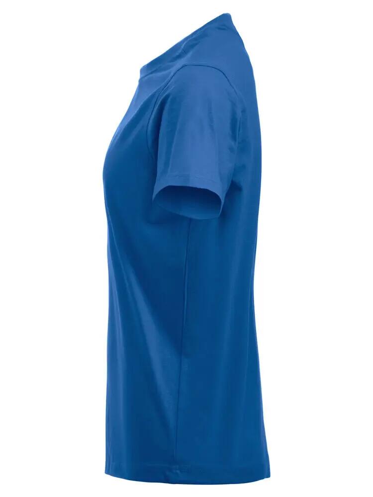 clique Premium-T Women T-shirt girocollo in cotone, royal blue 3/4