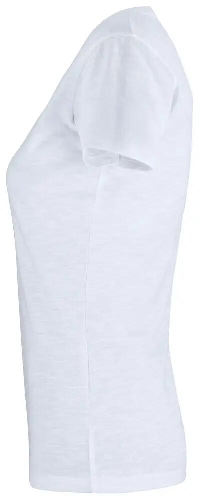 clique Slub-T Women — T-shirt justa em algodão slub 100% 3/4