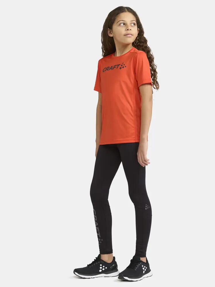 craft Rush SS Tee Jr - T-shirt júnior leve com transporte de humidade 5/5