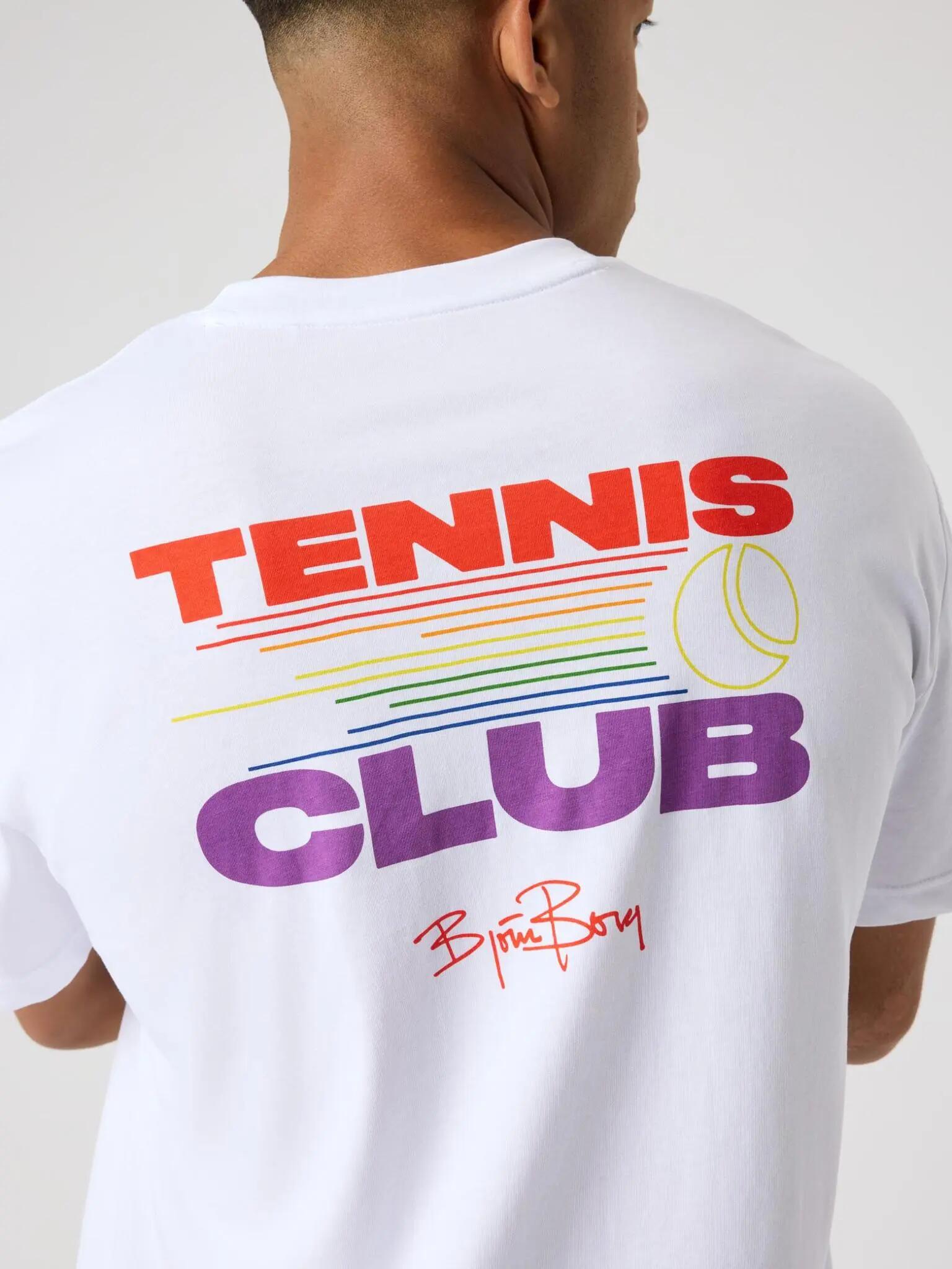 bjorn_borg BORG GYM PRIDE OVERSIZED T-SHIRT in poliestere riciclato – BRILLIANT 4/5
