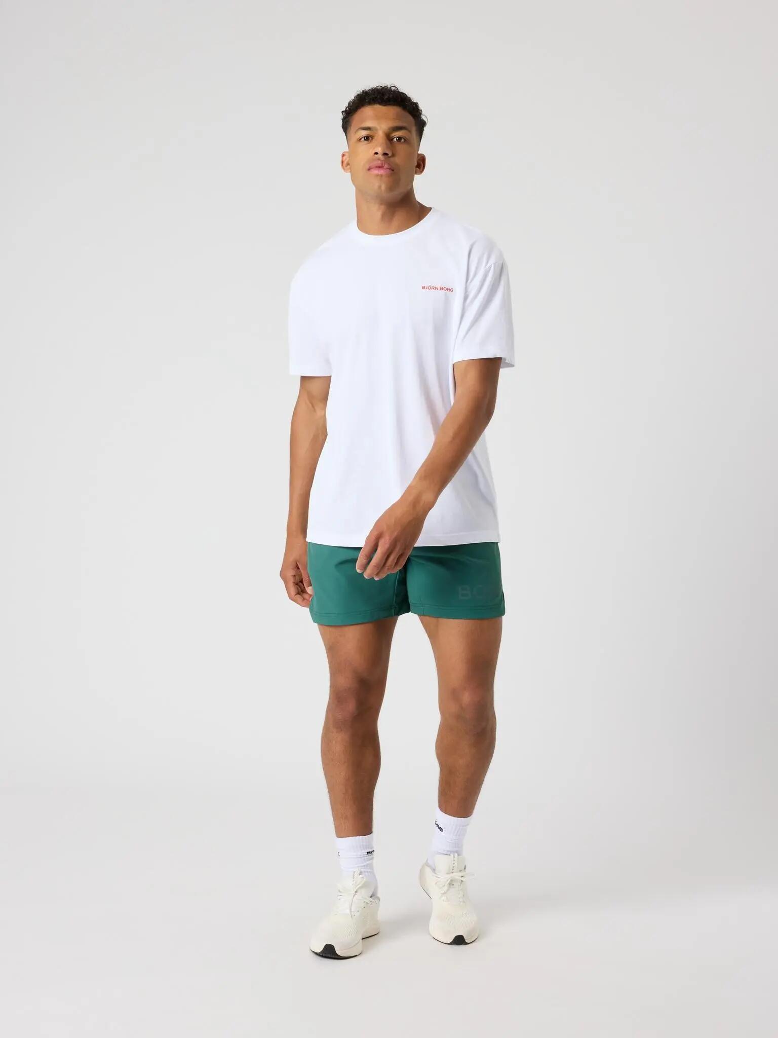 bjorn_borg BORG GYM PRIDE OVERSIZED T-SHIRT in poliestere riciclato – BRILLIANT 3/5