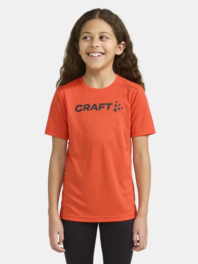 craft Rush SS Tee Jr - T-shirt júnior leve com transporte de humidade 3/5