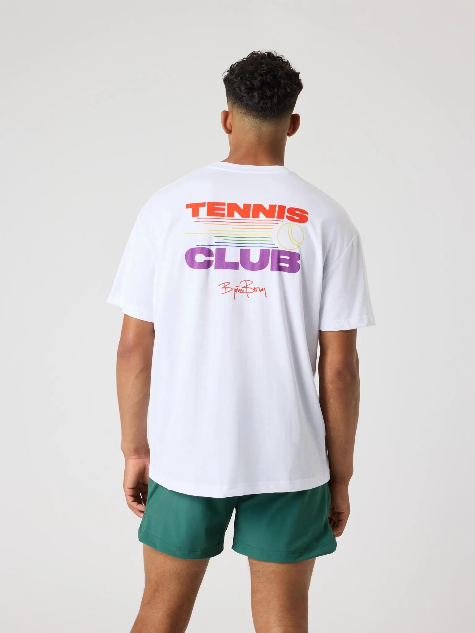 bjorn_borg BORG GYM PRIDE OVERSIZED T-SHIRT in poliestere riciclato – BRILLIANT 2/5