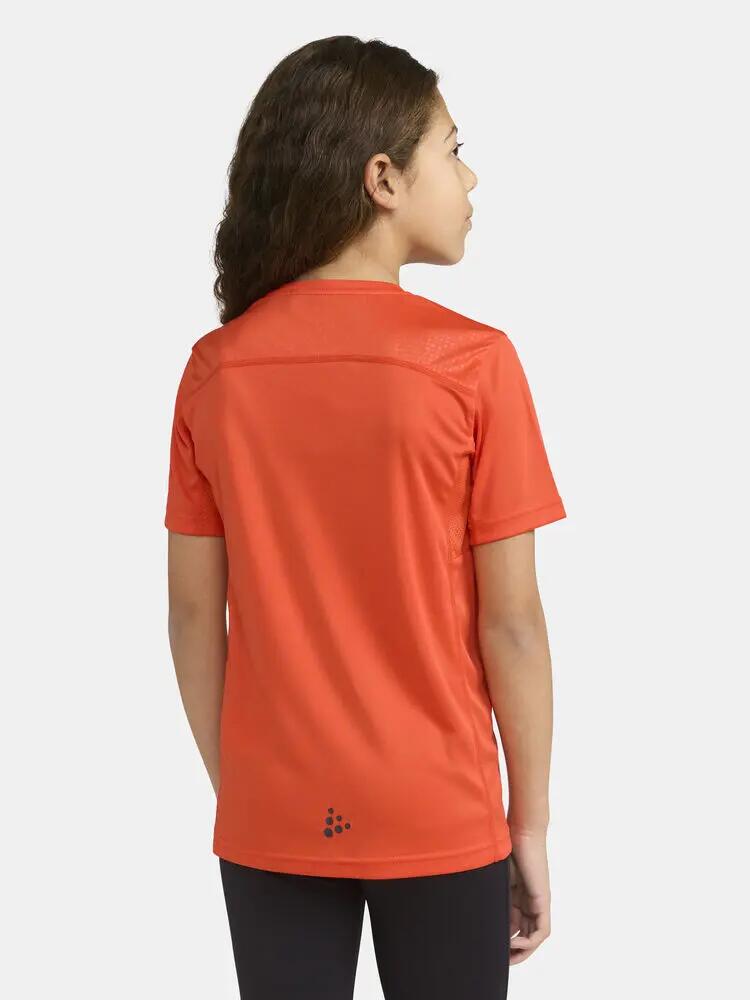 craft Rush SS Tee Jr - T-shirt júnior leve com transporte de humidade 2/5