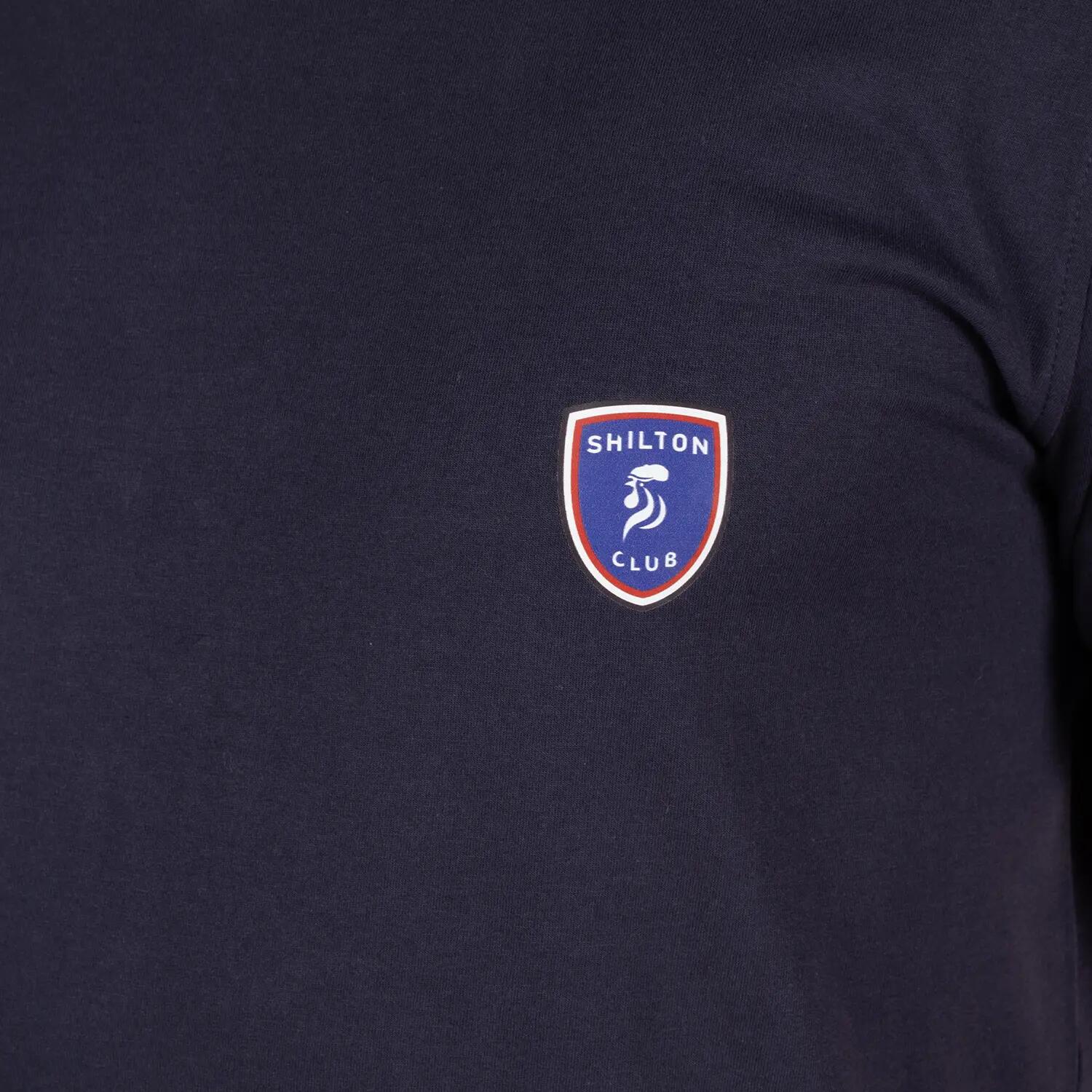 T-shirt club L / Navy 3/4