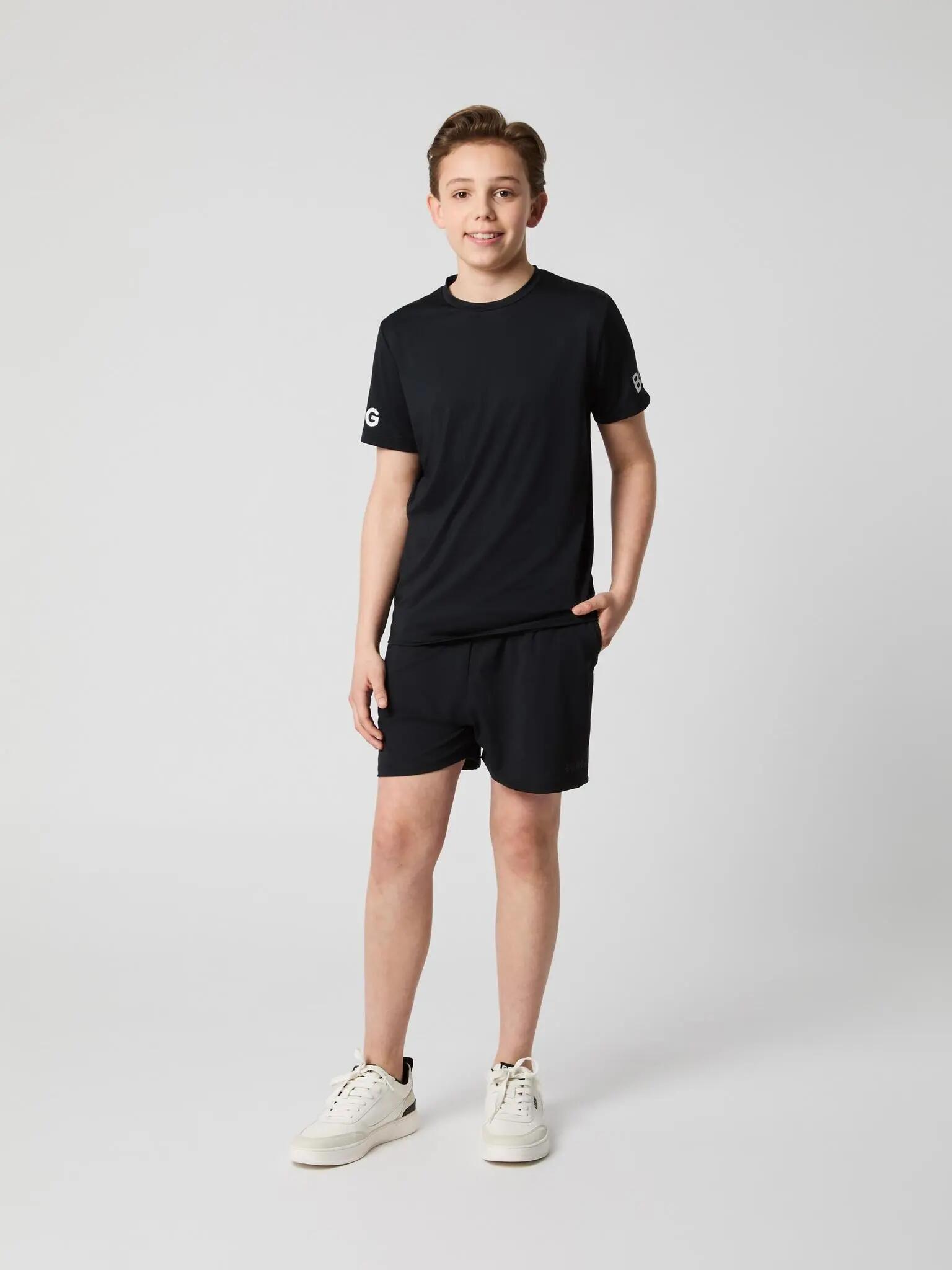 bjorn_borg BORG T-SHIRT van gerecycled polyester - BLACK BEAUTY 3/5