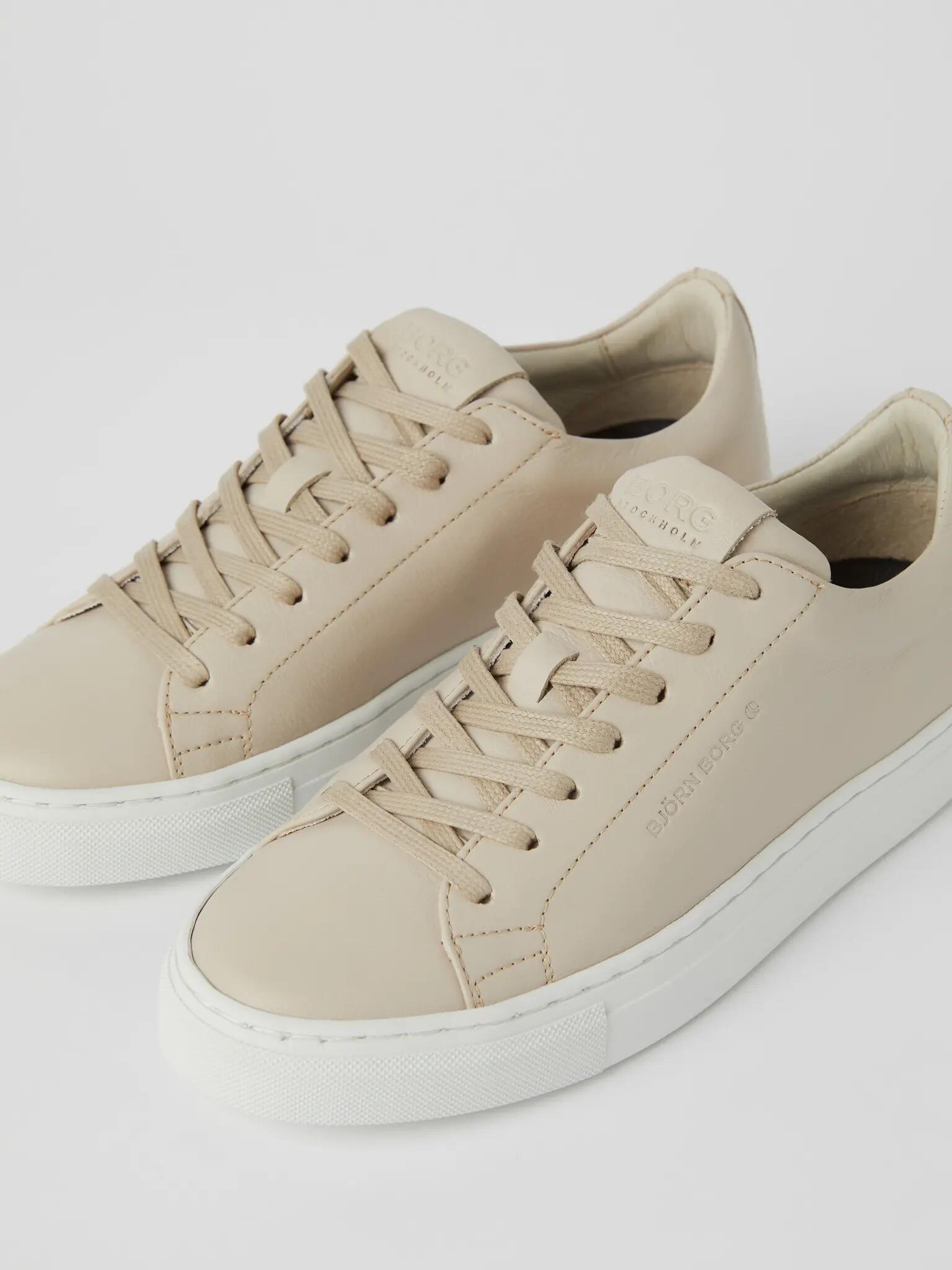 bjorn_borg SL100 Cup Low — chaussures de tennis BEIGE femme 3/3