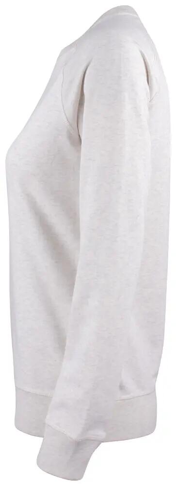 clique Premium OC Roundneck Women – dames sweater ronde hals in biologisch 3/4