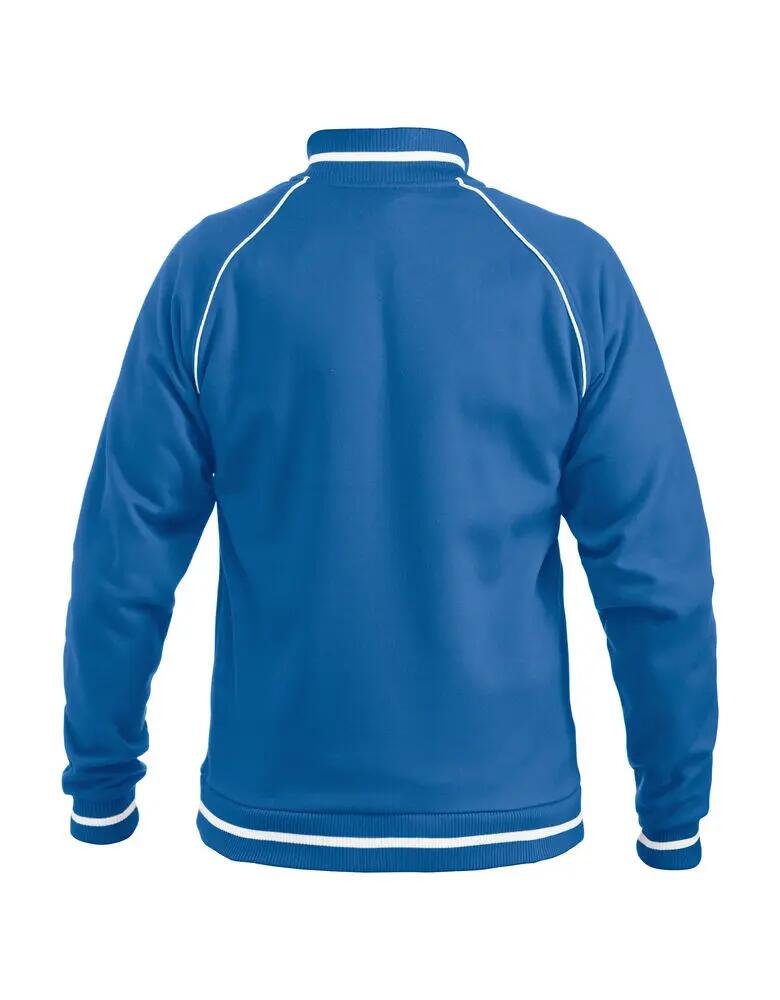clique Craig casaco em malha estruturada – interior escovado, royal blue 2/4