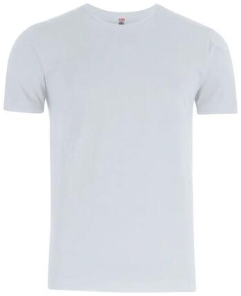 clique Premium Fashion-T en coton 100% – T-shirt homme blanc