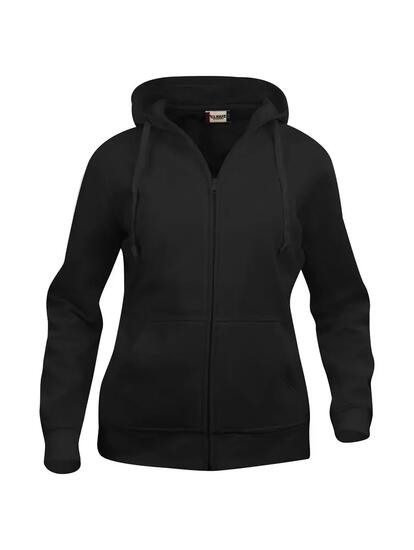 clique Basic Hoody Full Zip Women – Damen Hoodie mit durchgehendem