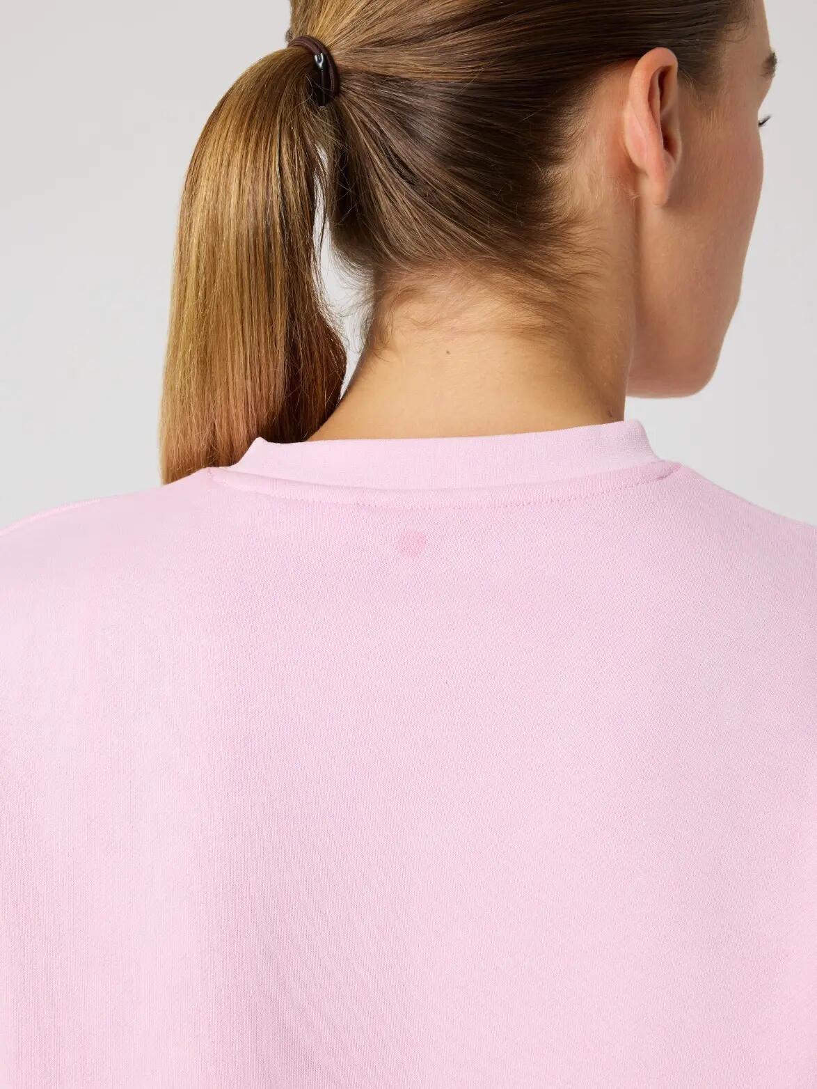 bjorn_borg BORG BOYFRIEND SWEATSHIRT van gerecycled polyester – PINK LADY 4/5