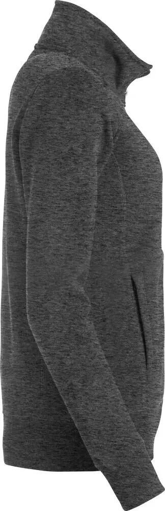 clique Classic Cardigan Women in misto cotone, anthracite melange 4/4