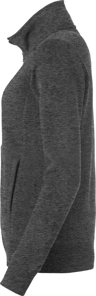clique Classic Cardigan Women in misto cotone, anthracite melange 3/4