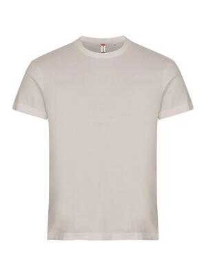 Clique basic-t heren t-shirt aansluitende pasvorm – stone