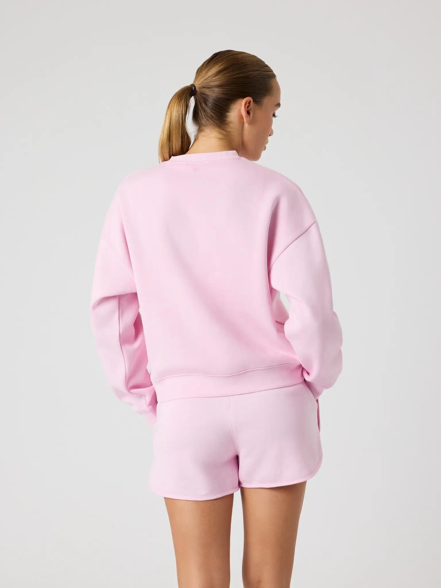 bjorn_borg BORG BOYFRIEND SWEATSHIRT van gerecycled polyester – PINK LADY 2/5