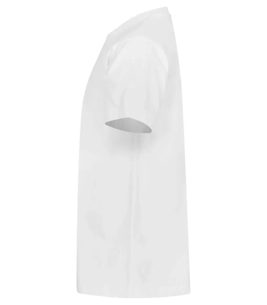 clique Over-T T-shirt oversize en coton blanc 3/4