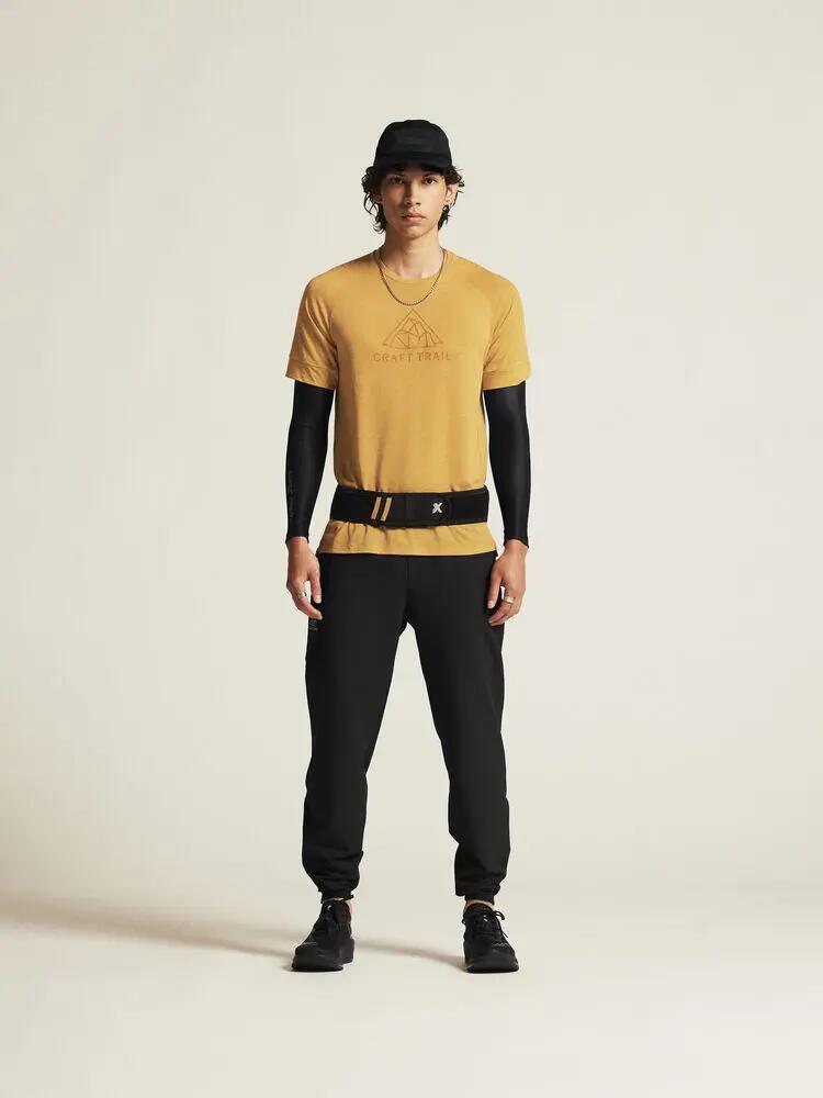 craft Wool SS Tee M t-shirt manga curta em poliéster reciclado e lã 6/7